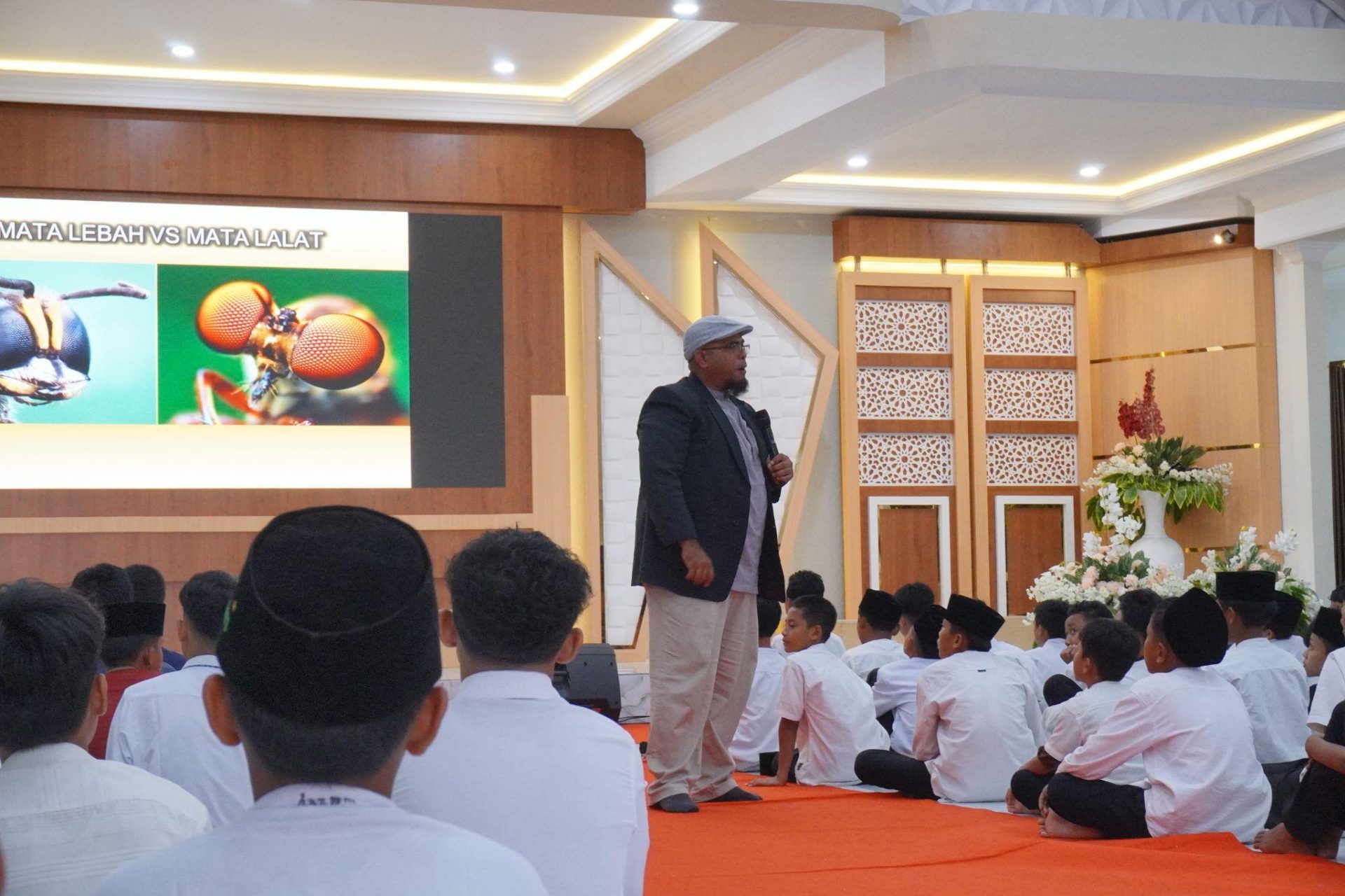 Penuh Antusias, Pondok Pesantren Muhammadiyah At-Tanwir Metro Gelar Seminar Emotional Spiritual Quotient